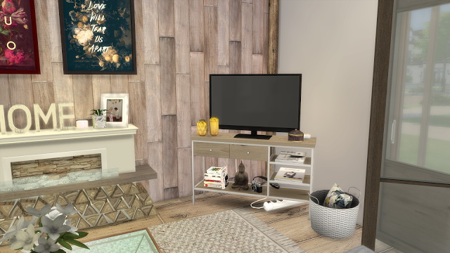 Sims 4 Winter Livingroom at Dinha Gamer