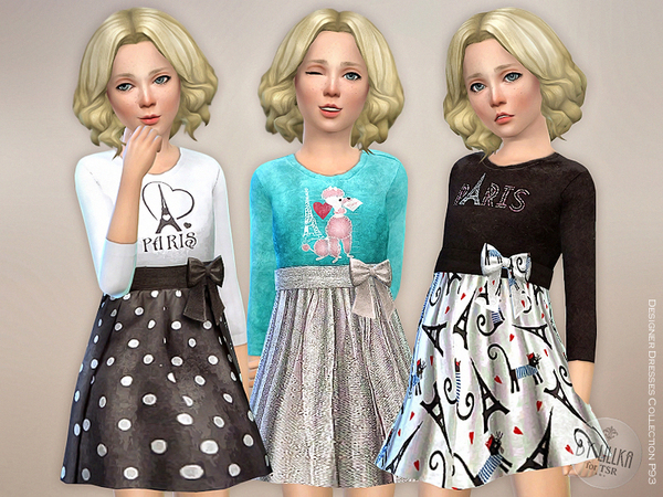 Sims 4 Designer Dresses Collection P93 by lillka at TSR