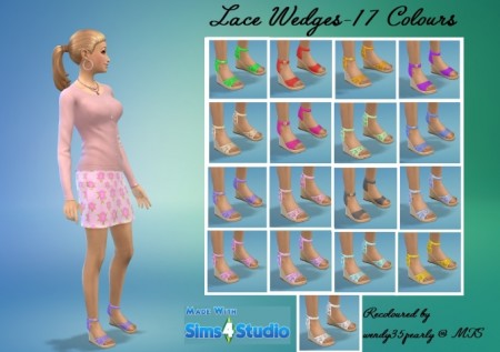 SP08 Wedge 17 Recolours by wendy35pearly at Mod The Sims