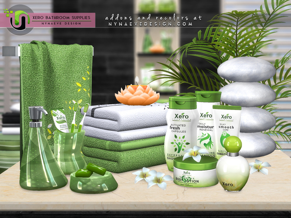 Sims 4 Xero Bathroom Supplies by NynaeveDesign at TSR