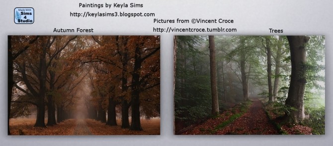 Sims 4 Vincent Croce Paintings at Keyla Sims