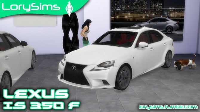 Sims 4 Lexus IS 350 F at LorySims