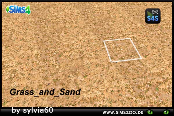 Sims 4 Grass and Sand by sylvia60 at Blacky’s Sims Zoo