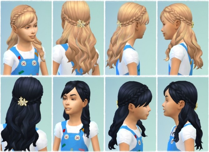 Sims 4 Indian Braid Girls at Birksches Sims Blog