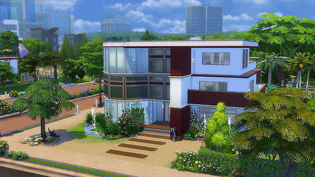 Sims 4 La Marina house at EsyraM