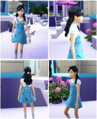 Indian Braid Girls At Birksches Sims Blog Sims 4 Updates