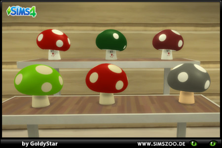 Mushrooms by GoldyStar at Blacky’s Sims Zoo