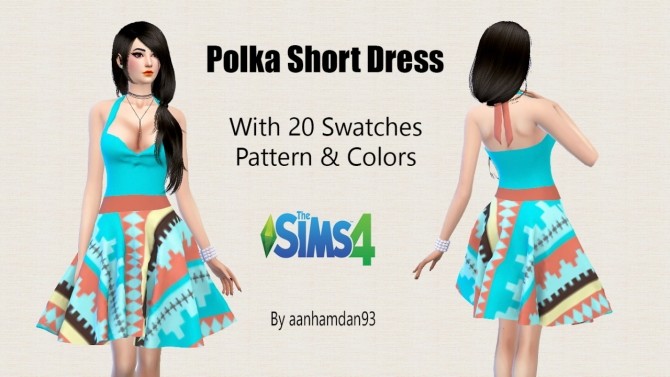 Sims 4 Weekend Theme With Polka & Tigeress Dress at Aan Hamdan Simmer93