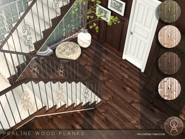 Sims 4 Praline Wood Planks by Pralinesims at TSR