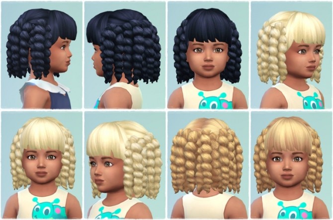 Sims 4 Curly hair at Birksches Sims Blog