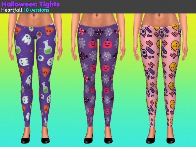 Sims 4 Halloween gift with lots of goodies at Heartfall