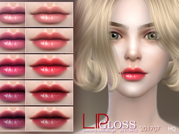 Sims 4 Lips 201707 by S Club LL at TSR