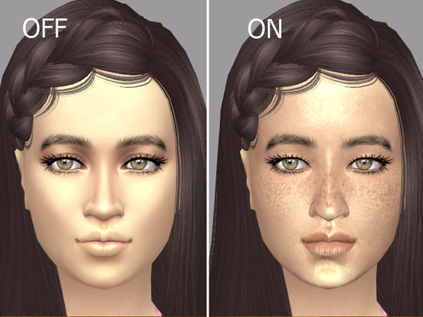 Sims 4 Desert Rose face overlay by WistfulCastle at TSR