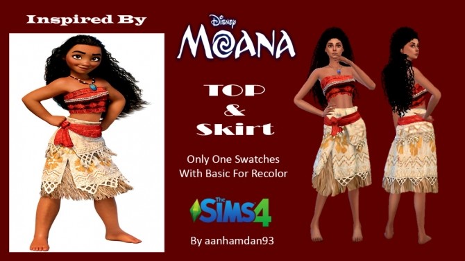 Sims 4 Moana & Hawaii Collections at Aan Hamdan Simmer93