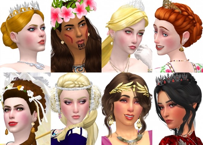 Sims 4 Historically Accurate Princess Series Part 2 at The Sims 4 Middle Easterners & South Asians