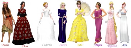 Historically Accurate Princess Series Part 2 at The Sims 4 Middle Easterners & South Asians