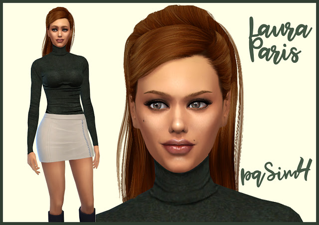 Sims 4 Laura Paris at pqSims4