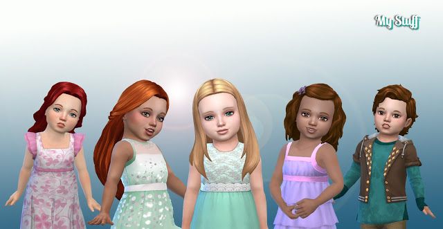 Sims 4 Toddlers Hair Pack 13 at My Stuff