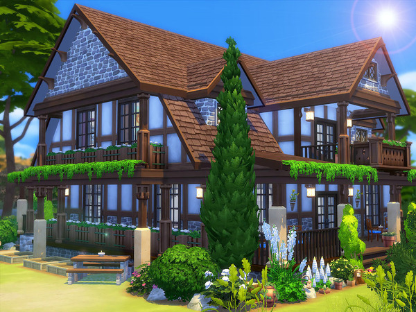 Sims 4 Cider Mill family home by sharon337 at TSR