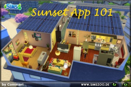 Sunset App 101 by Commari at Blacky’s Sims Zoo