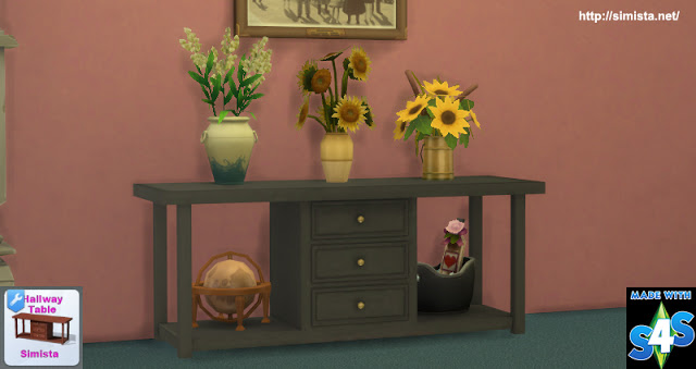 Sims 4 Hallway Table at Simista