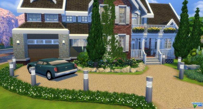Sims 4 Welcome Suburban Family by Vanderetro at L’UniverSims