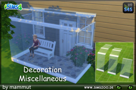 Glass deco 1 by mammut at Blacky’s Sims Zoo