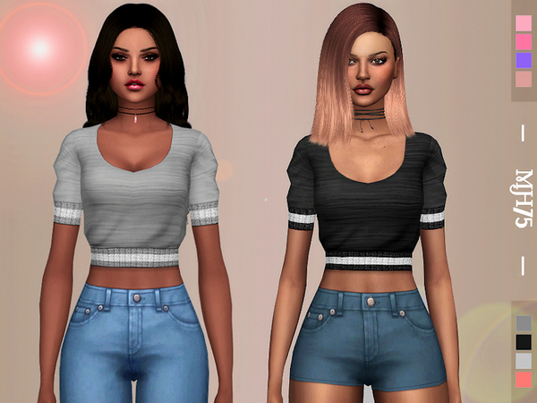 Sims 4 Sanza Sweaters by Margeh 75 at TSR