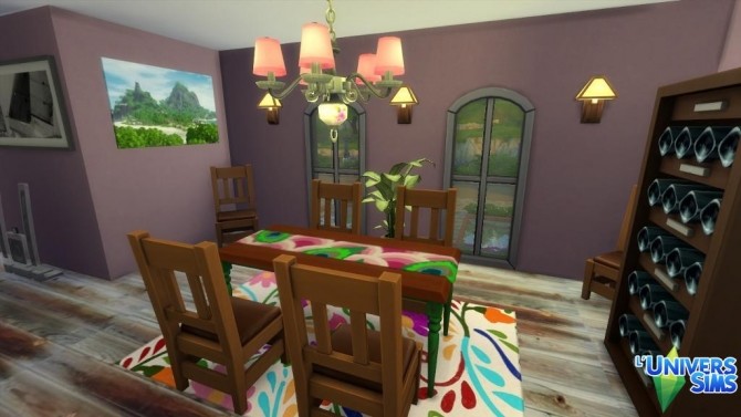 Sims 4 Bigarreau house by Falco at L’UniverSims