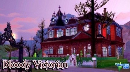 Bloody Victorian Manor by Lyrasae93 at L’UniverSims