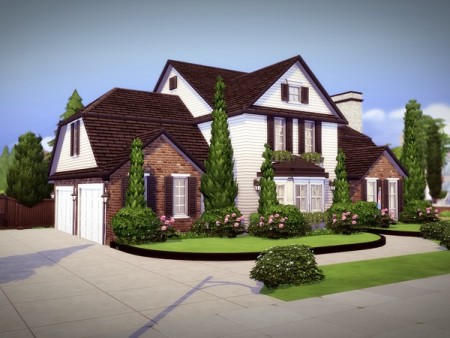 Monridge house by melcastro91 at TSR » Sims 4 Updates