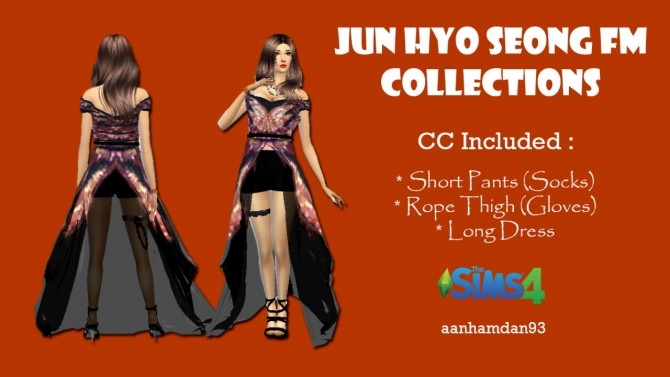 Sims 4 Agnez MO & Jun Hyo Seong Collections at Aan Hamdan Simmer93