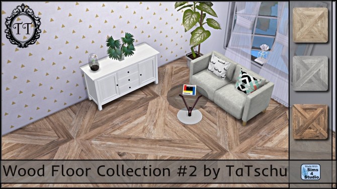 Sims 4 Wood Floor Collection #2 at TaTschu`s Sims4 CC