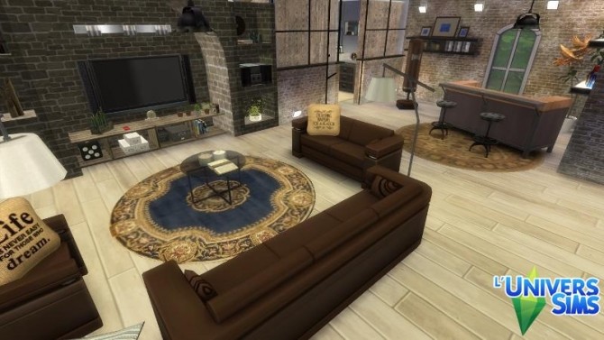 Sims 4 Griotte house by Falco at L’UniverSims