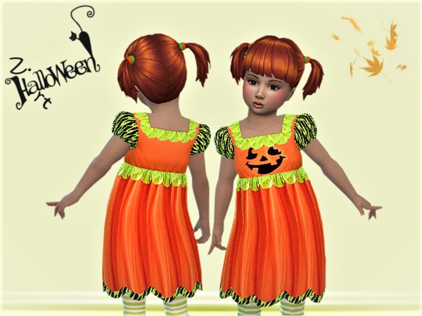 Sims 4 Halloween BabeZ. 01 Set by Zuckerschnute20 at TSR
