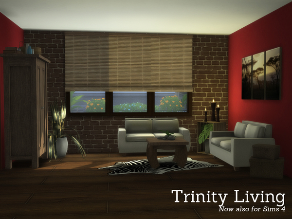 Sims 4 Trinity Living by Angela at TSR