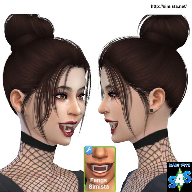 Sims 4 Base Game Fangs at Simista