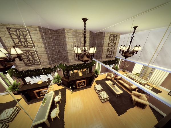 Sims 4 Monridge house by melcastro91 at TSR