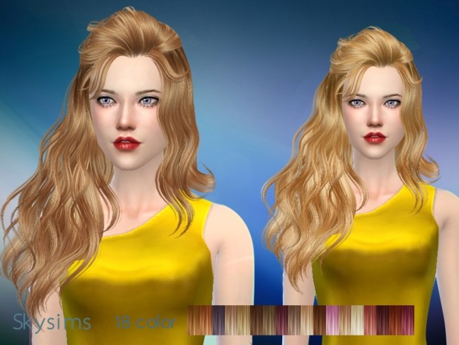 Sims 4 Hair 087 by Skysims at Butterfly Sims