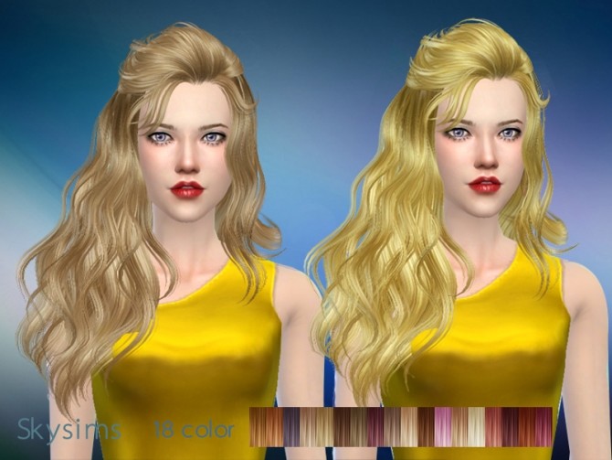 Sims 4 Hair 087 by Skysims at Butterfly Sims