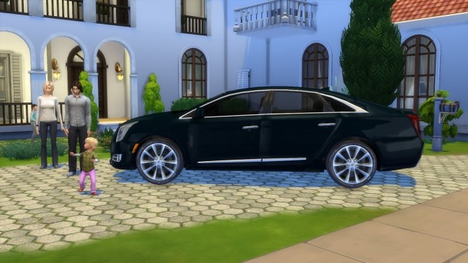 Sims 4 Cadillac XTS at LorySims