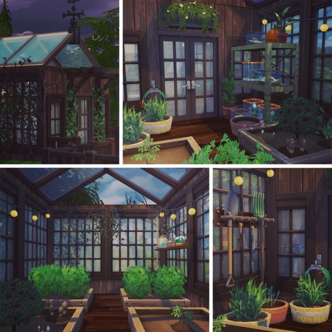 Sims 4 The Woodland Witch Cottage at Femmeonamissionsims