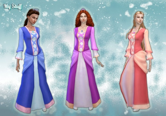 Dress Princess Conversion at My Stuff » Sims 4 Updates