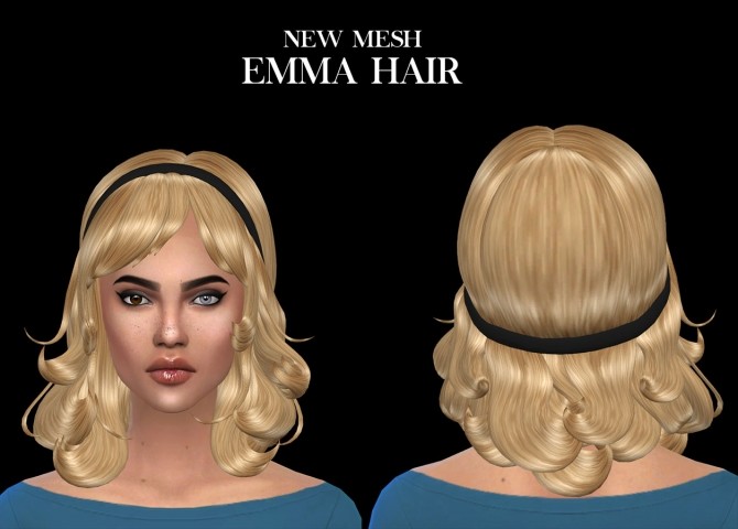 Sims 4 Emma Hair at Leo Sims