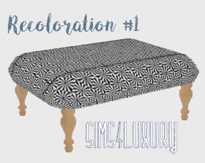 Sims 4 Recoloration #1 at Sims4 Luxury