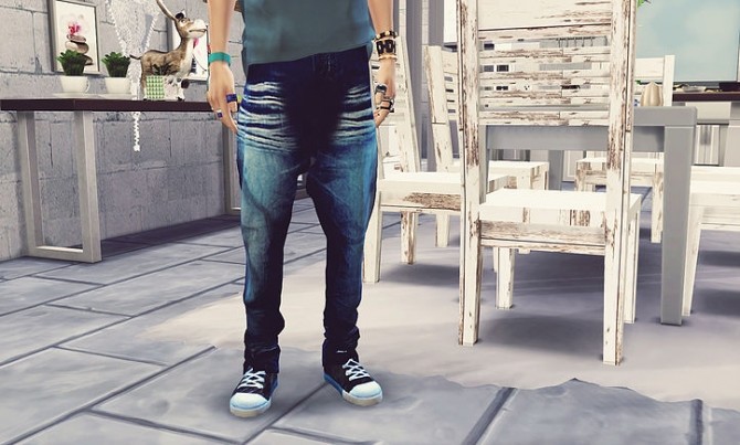 Sims 4 Giruto 36 Harem jeans for male at Studio K Creation