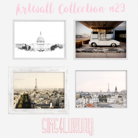 Artwall Collection #29 at Sims4 Luxury
