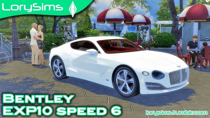 Sims 4 Bentley EXP10 Speed 6 Concept at LorySims