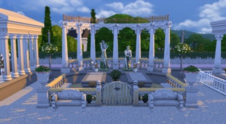 Rest In Peace Cemetery by Pyrénéa at Sims Artists