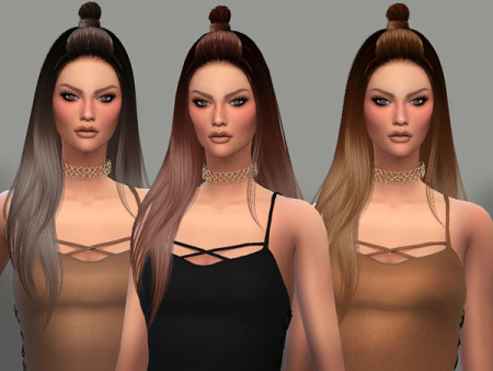 PZC Retexture Nightcrawler Luna Hair by Pinkzombiecupcakes at TSR ...